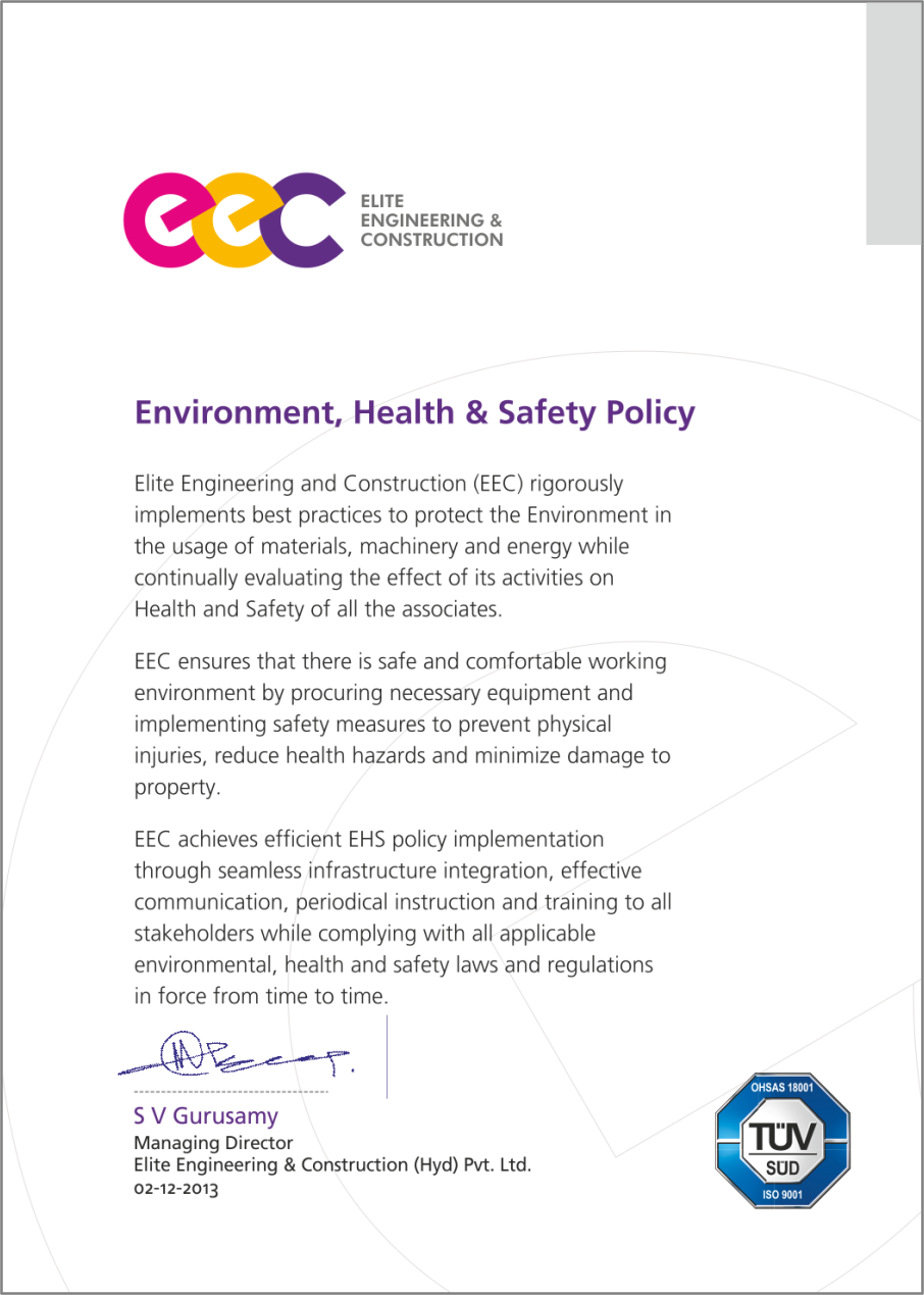 EHS-policy